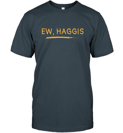 Ewww Haggis Shirt T-Shirt T-Shirt Charcoal