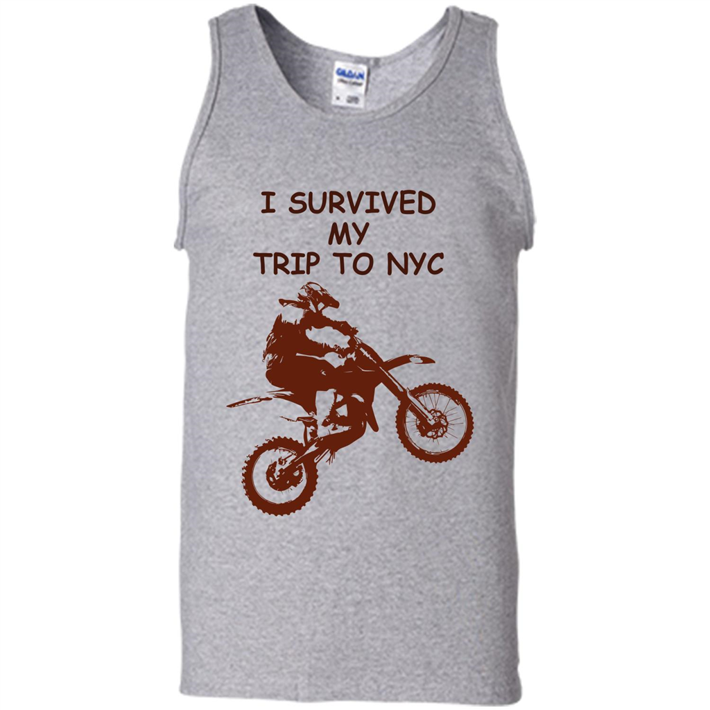 I Survived My Trip To NYC T-shirt Sport Grey
