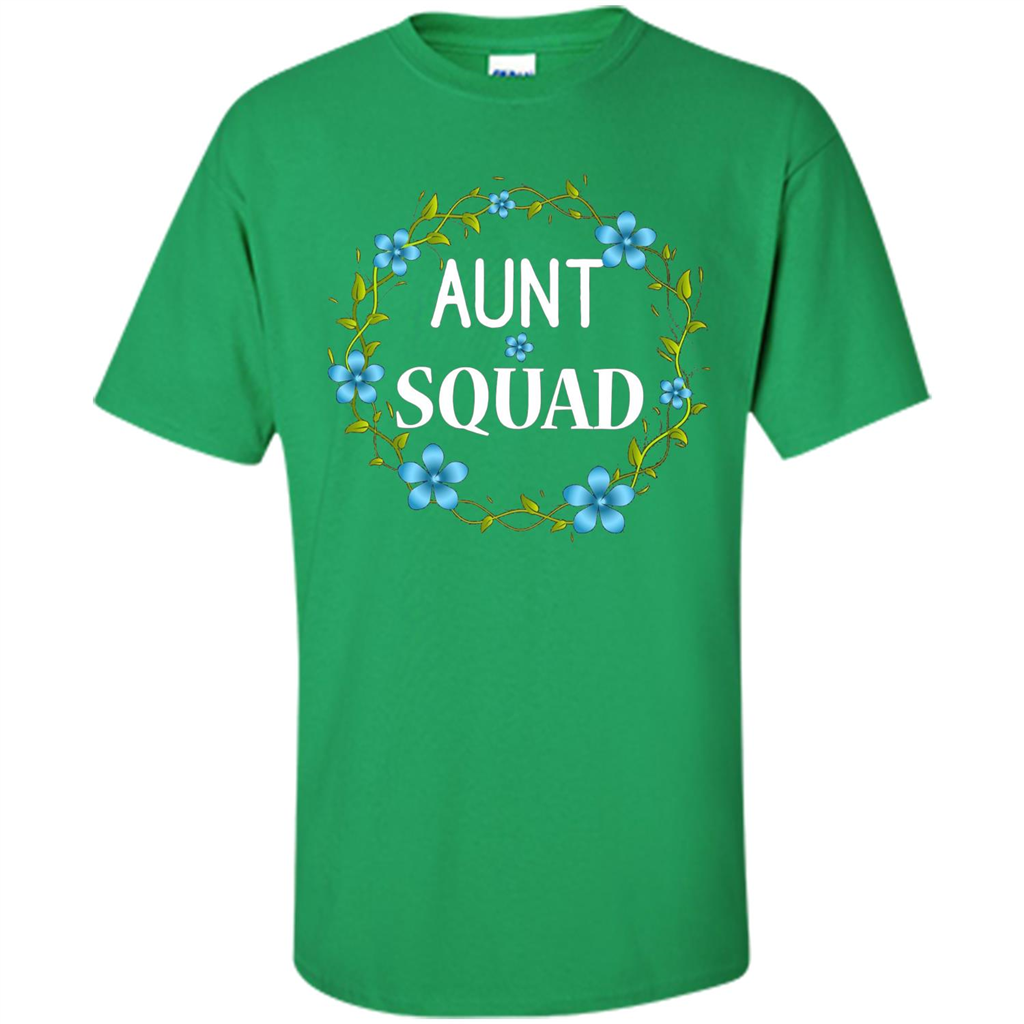 Aunt Squad T-shirt Irish Green