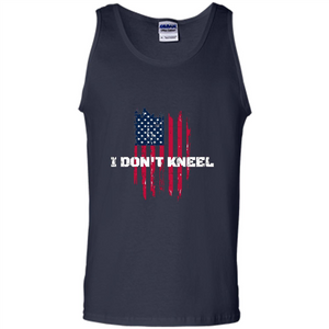 Military T-shirt I Don't Kneel T-shirt
