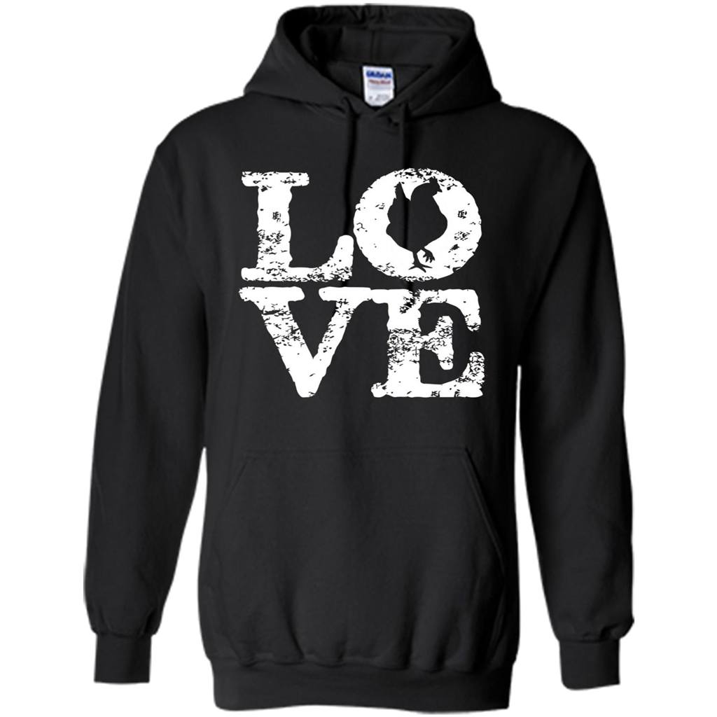 Chickens T-shirt I Love Chickens T-Shirt Black