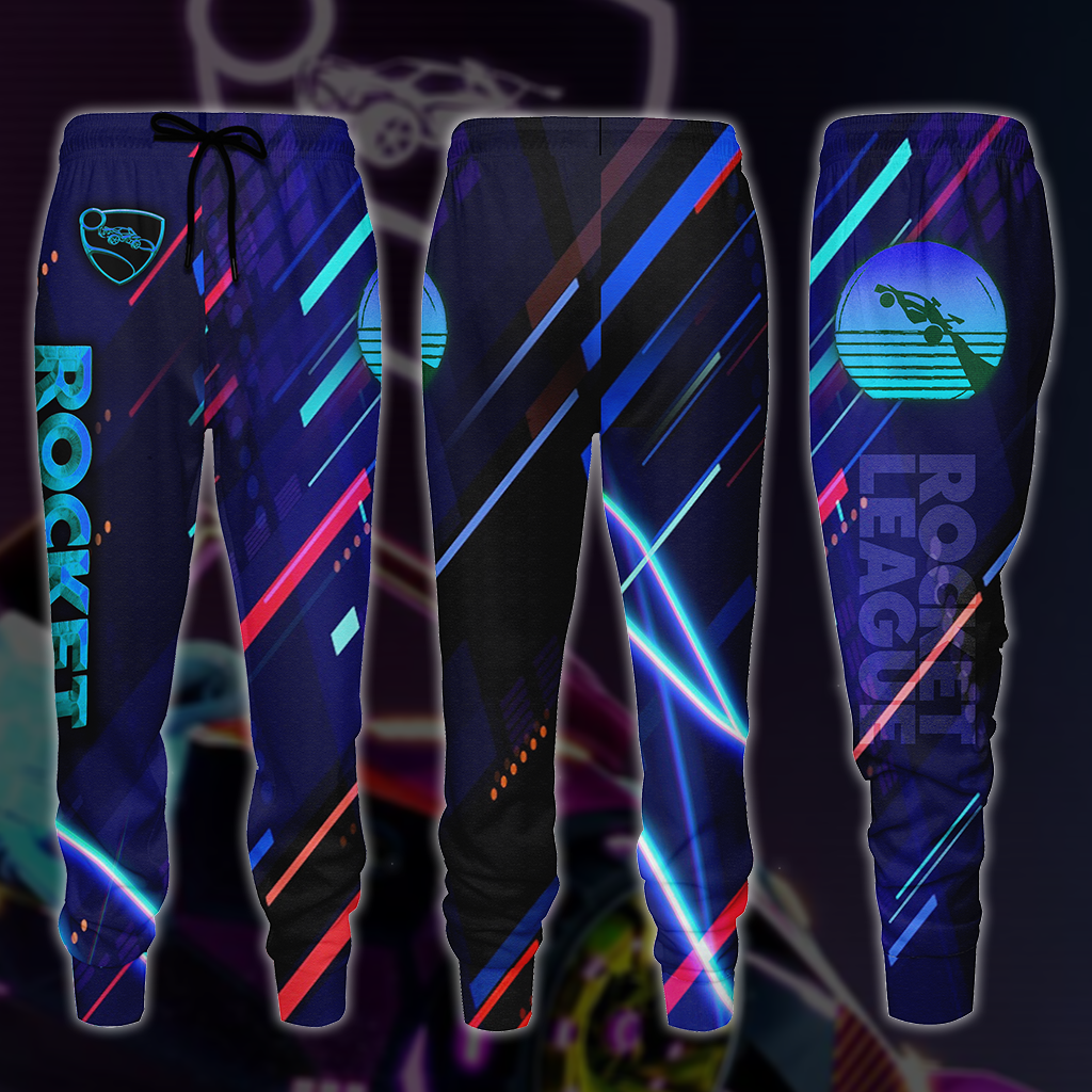 Rocket League All Over Print Beach Shorts Jogger Joggers