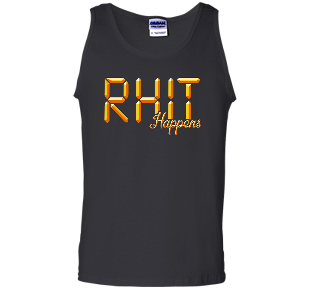 RHIT Happens T-Shirt Sleep Edition Rose-Hulman Men Women Kid t-shirt Black