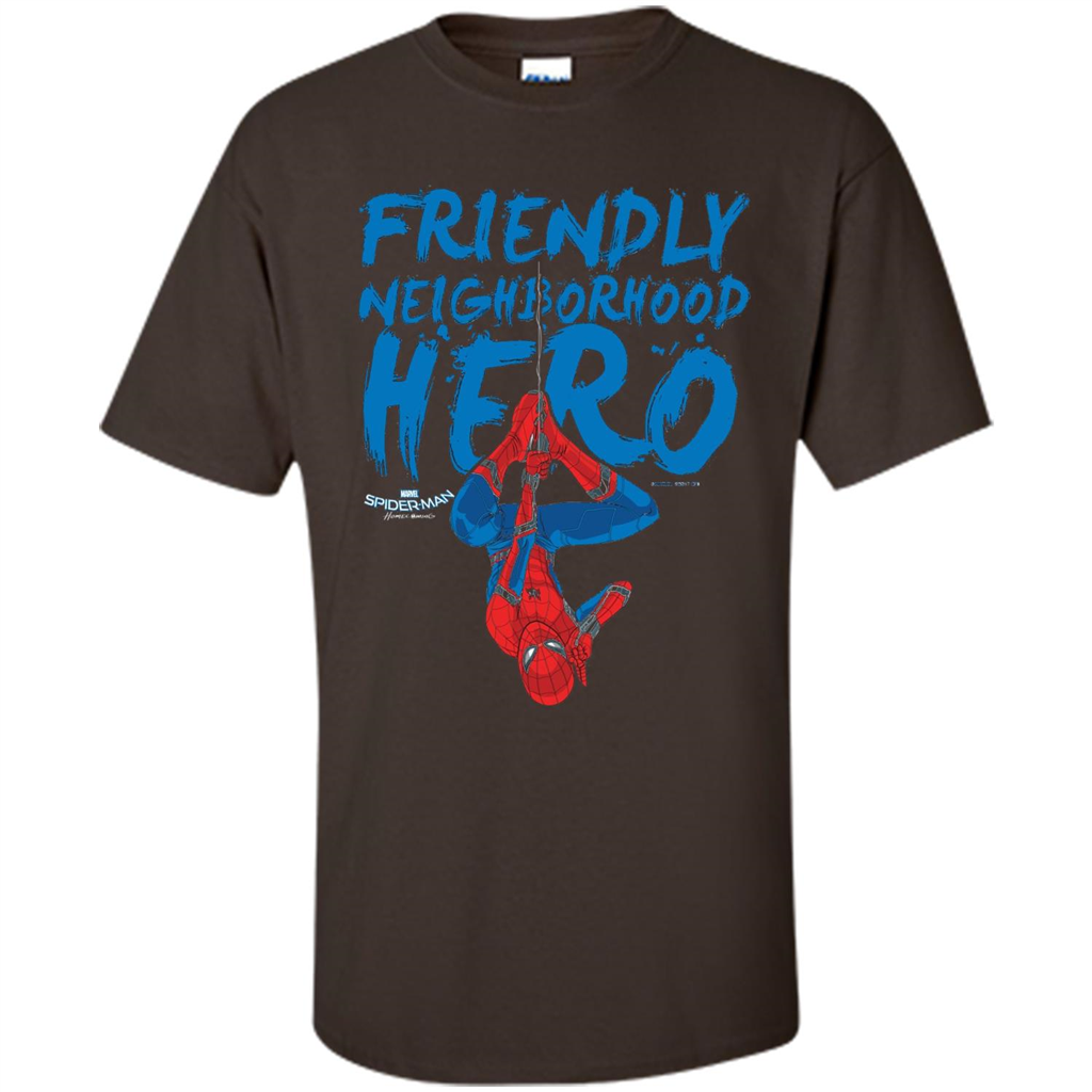 Homecoming Friendly Neighborhood Hero T-shirt Dark Chocolate