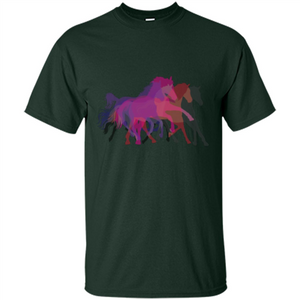 Beautiful Shadow Horses T-shirt