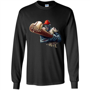 Zombie Baseball Halloween T-shirt