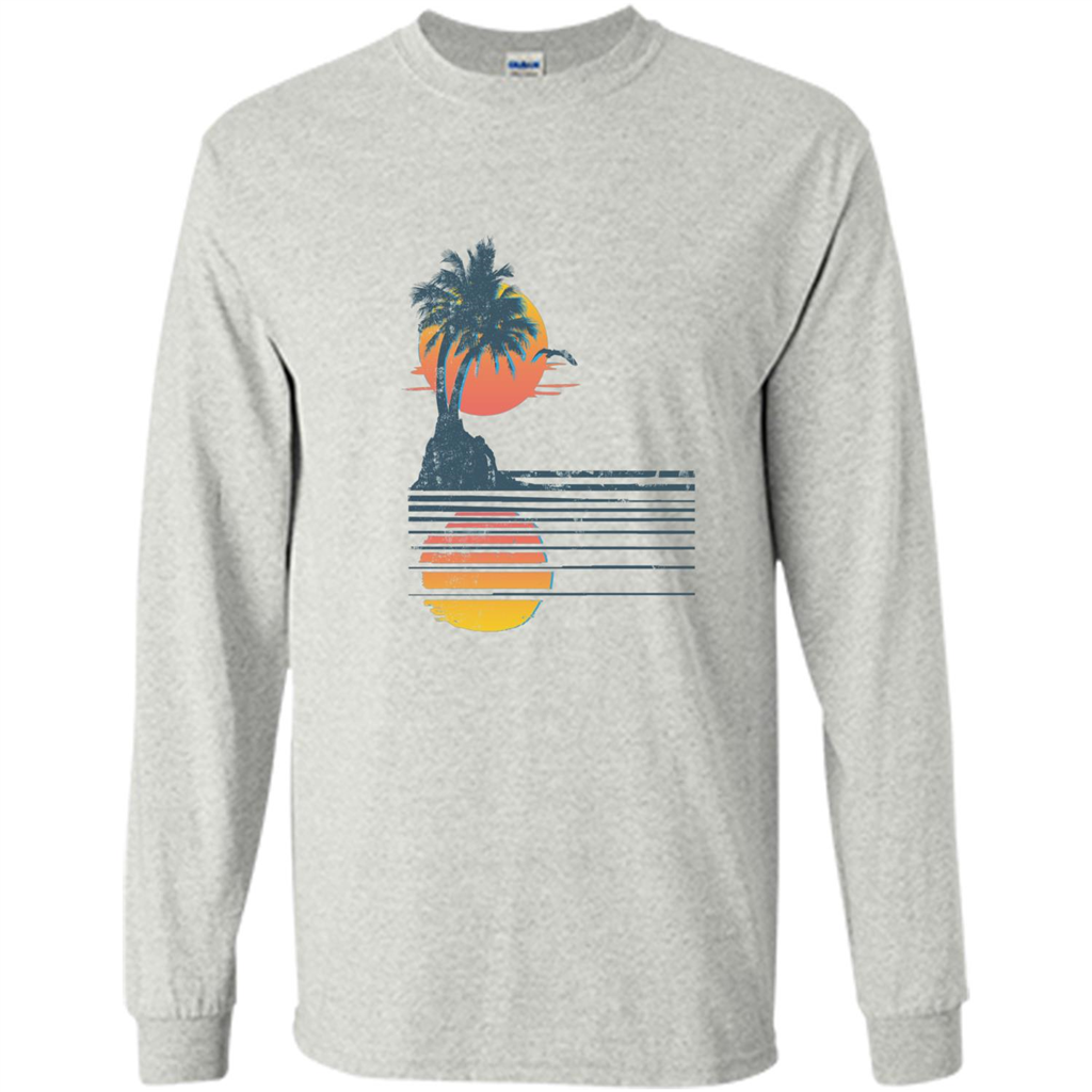 Summer T-shirt Wish You Were Here Ash