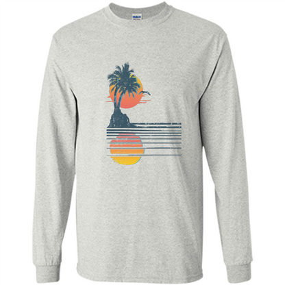 Summer T-shirt Wish You Were Here Ash