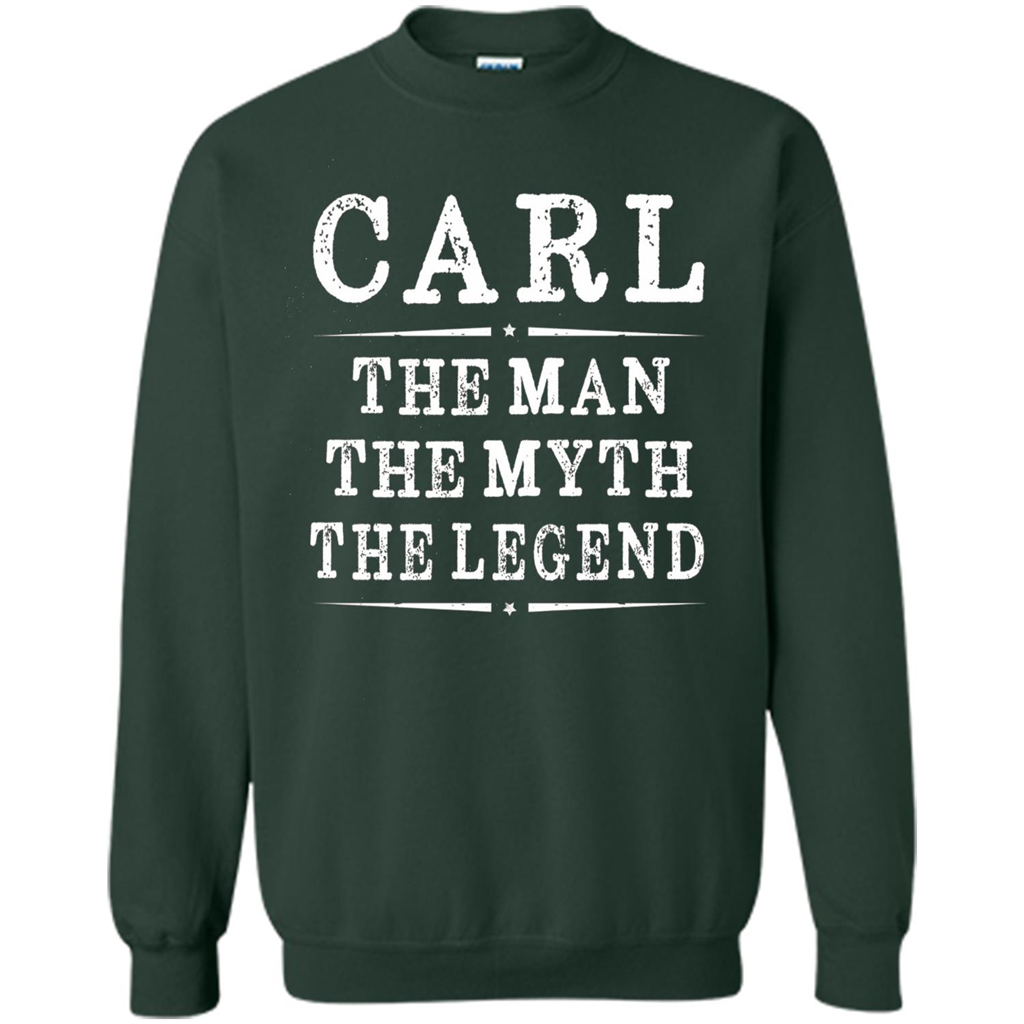 Carl The Man The Myth The Legend T-shirt Forest Green