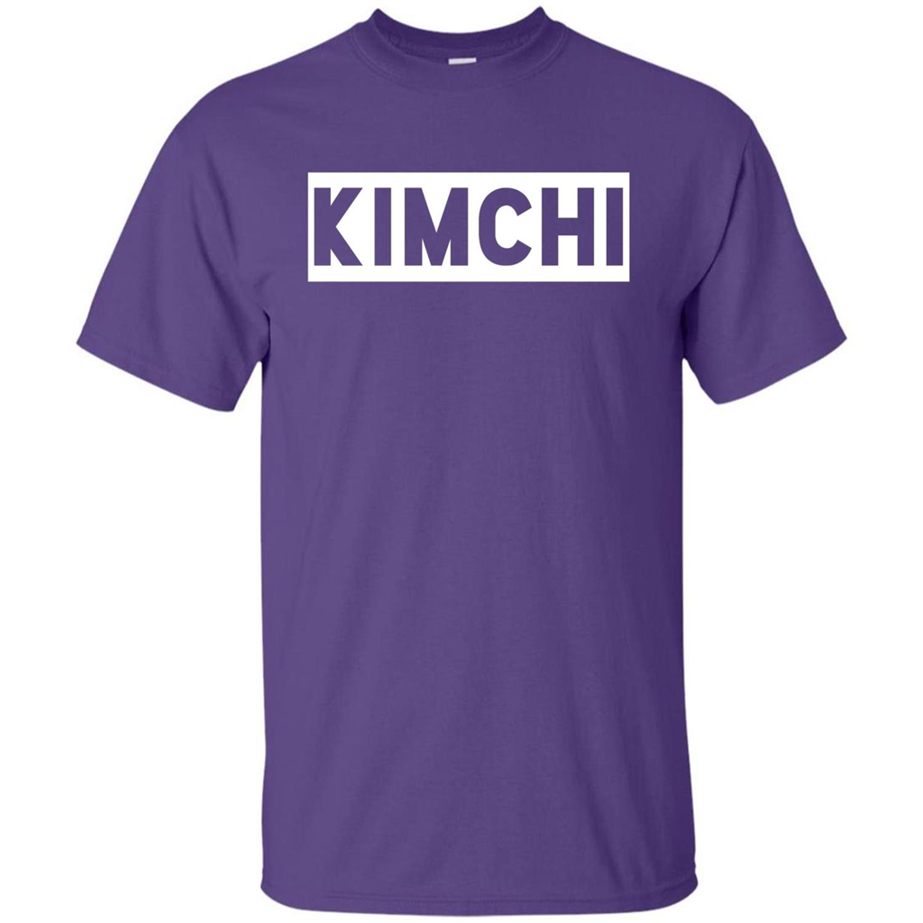 Kimchi T-shirt Korean Food Foodie T-shirt Purple