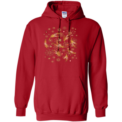 Xmas Merry Christmas Happy New Year T-shirt Red