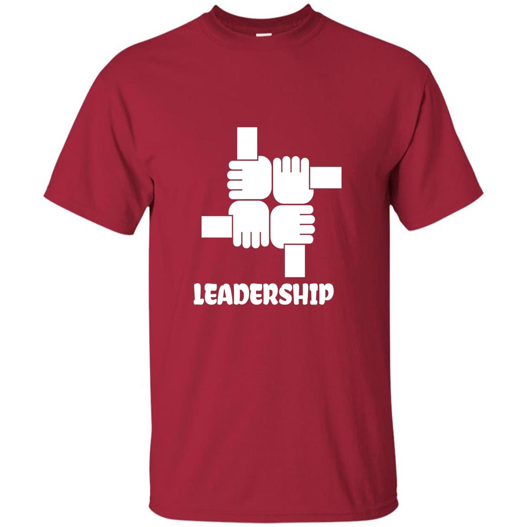 Leadership T-shirt Leadership And Management T-shirt Cardinal
