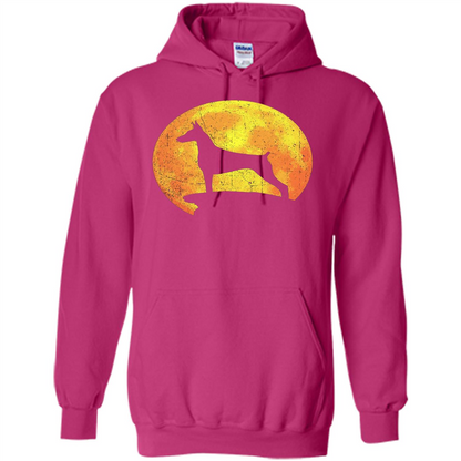 Dog Orange Halloween Costume T-shirt Heliconia
