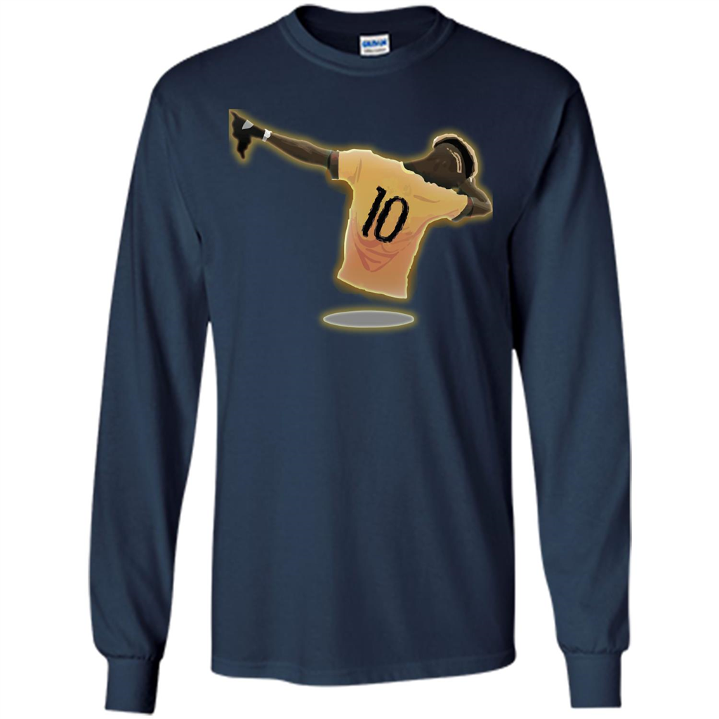 Dabbing Soccer T-shirt Navy