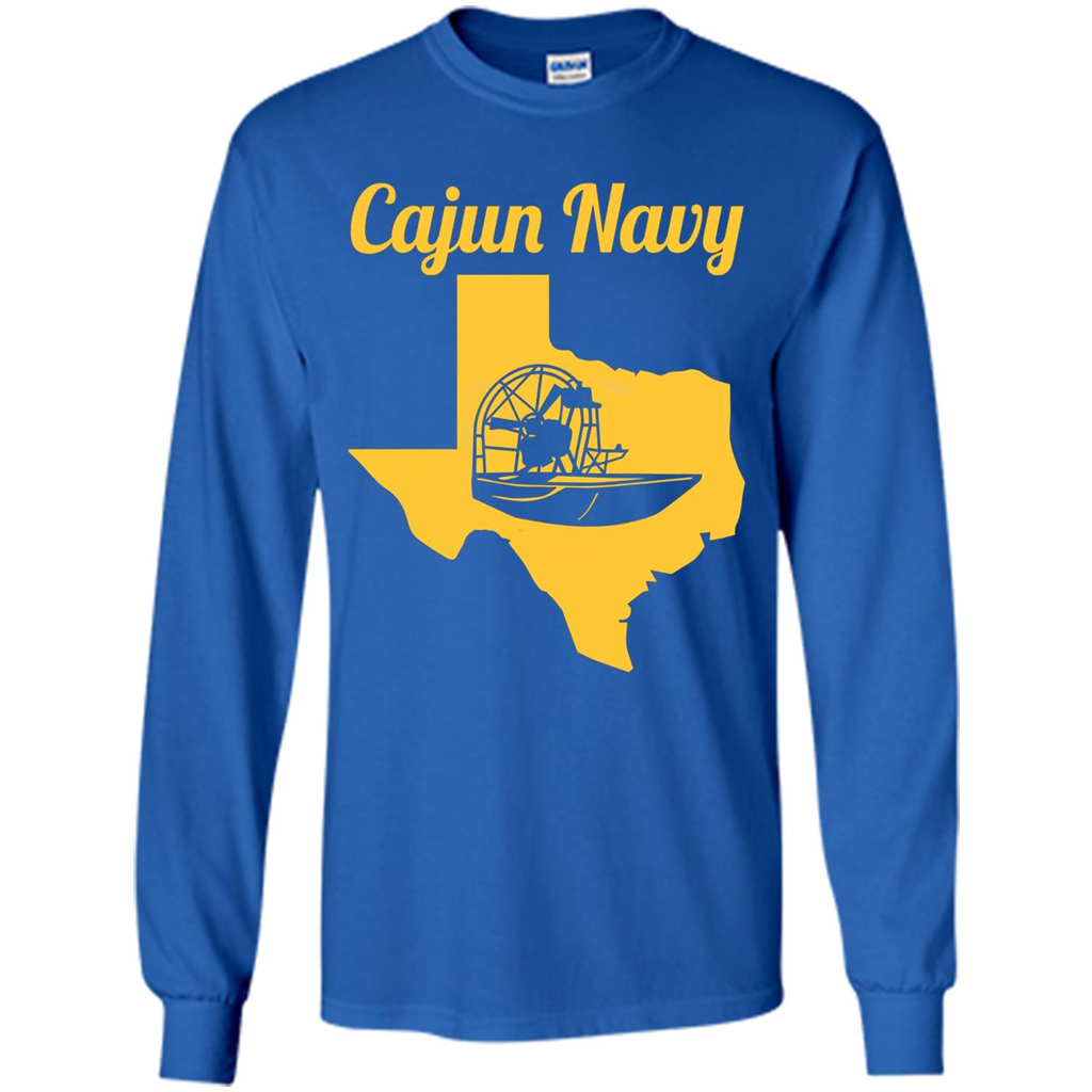 Cajun Navy T-shirt Texas Strong T-shirt Royal