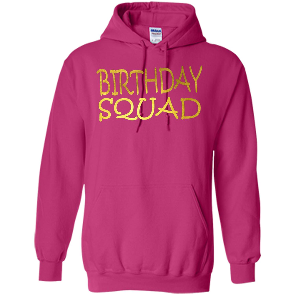 Birthday Squad T-shirt Heliconia