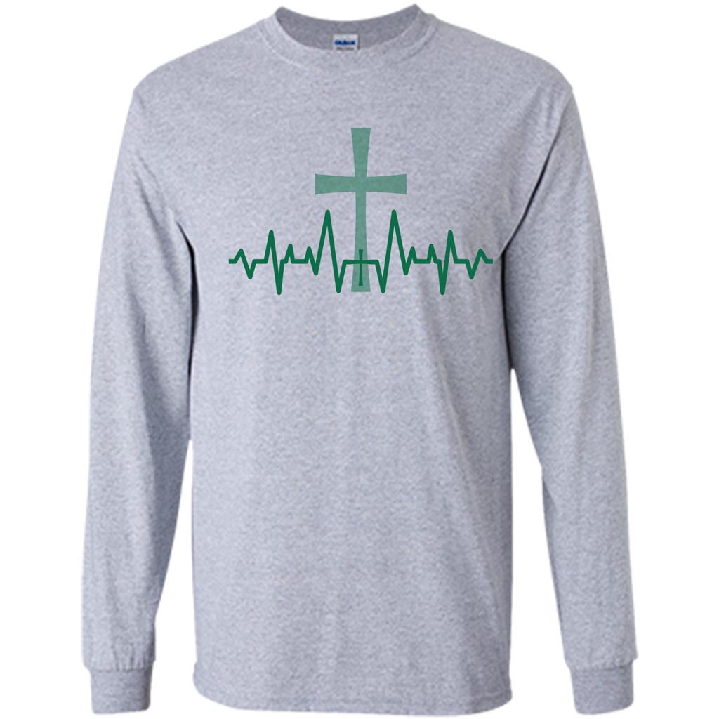 Christian ECG T-shirt Sport Grey