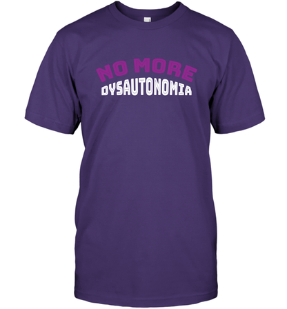 No More Dysautonomia Shirt T-Shirt T-Shirt Purple