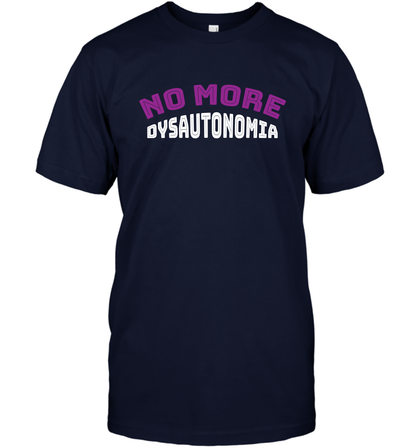 No More Dysautonomia Shirt T-Shirt T-Shirt Navy