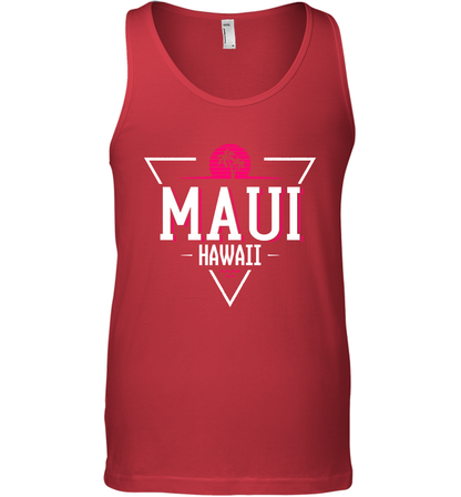 Maui Hawaii Summer Shirt Tank Top Tank Top Red