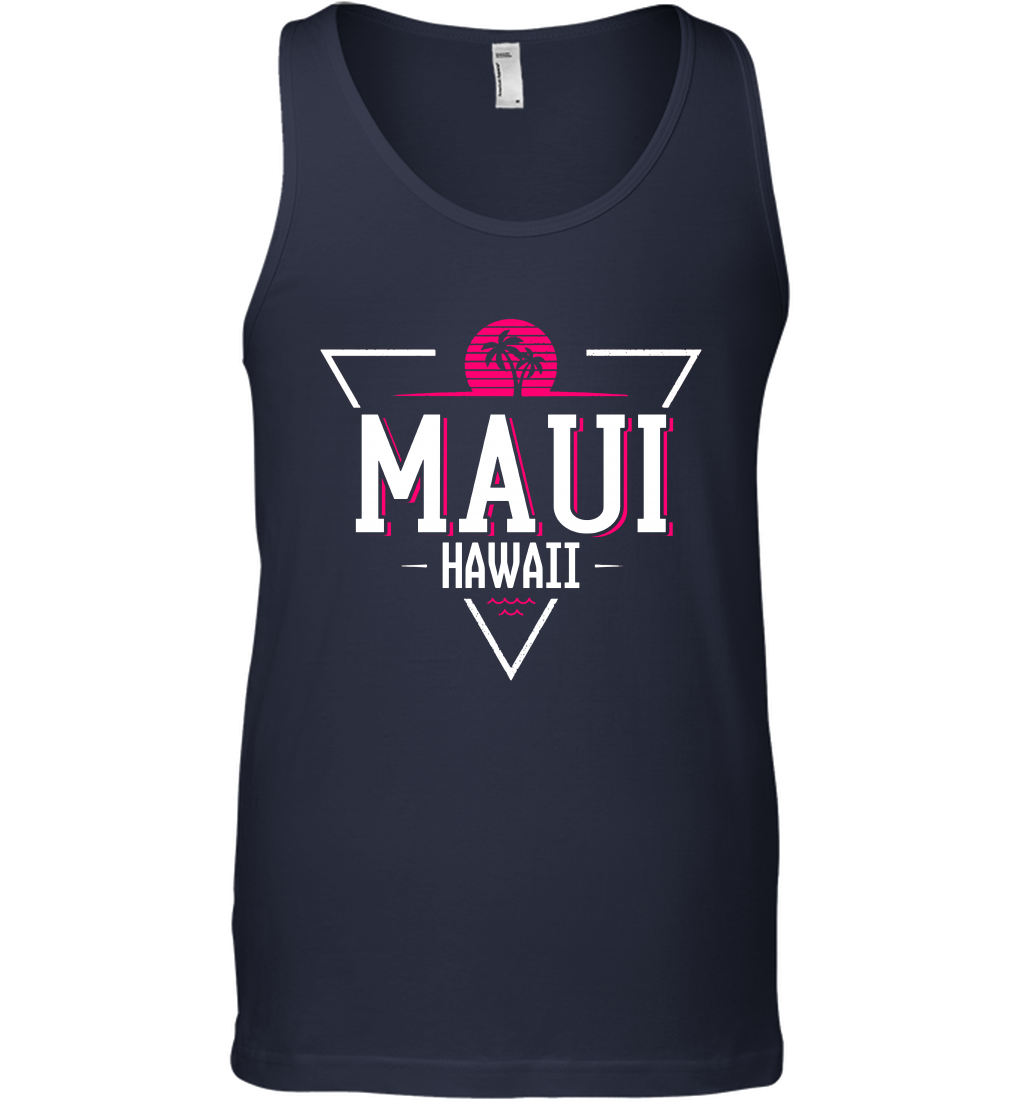 Maui Hawaii Summer Shirt Tank Top Tank Top Navy