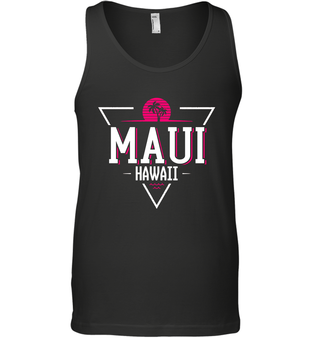 Maui Hawaii Summer Shirt Tank Top Tank Top Black
