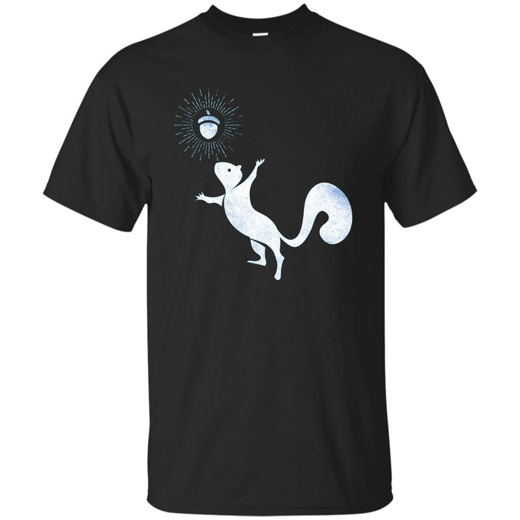 Love Animals T-shirt Squirrel Whisperer Black