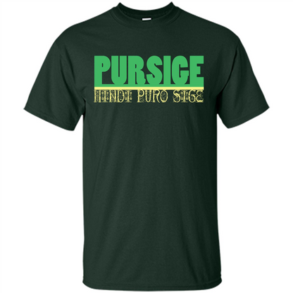 Pursige T-shirt Forest Green