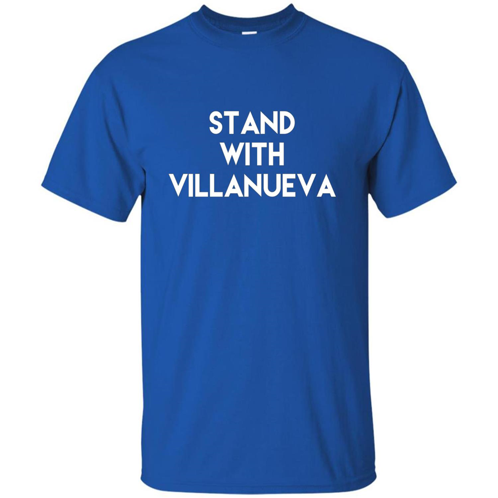 Football T-shirt Stand With Villanueva Royal