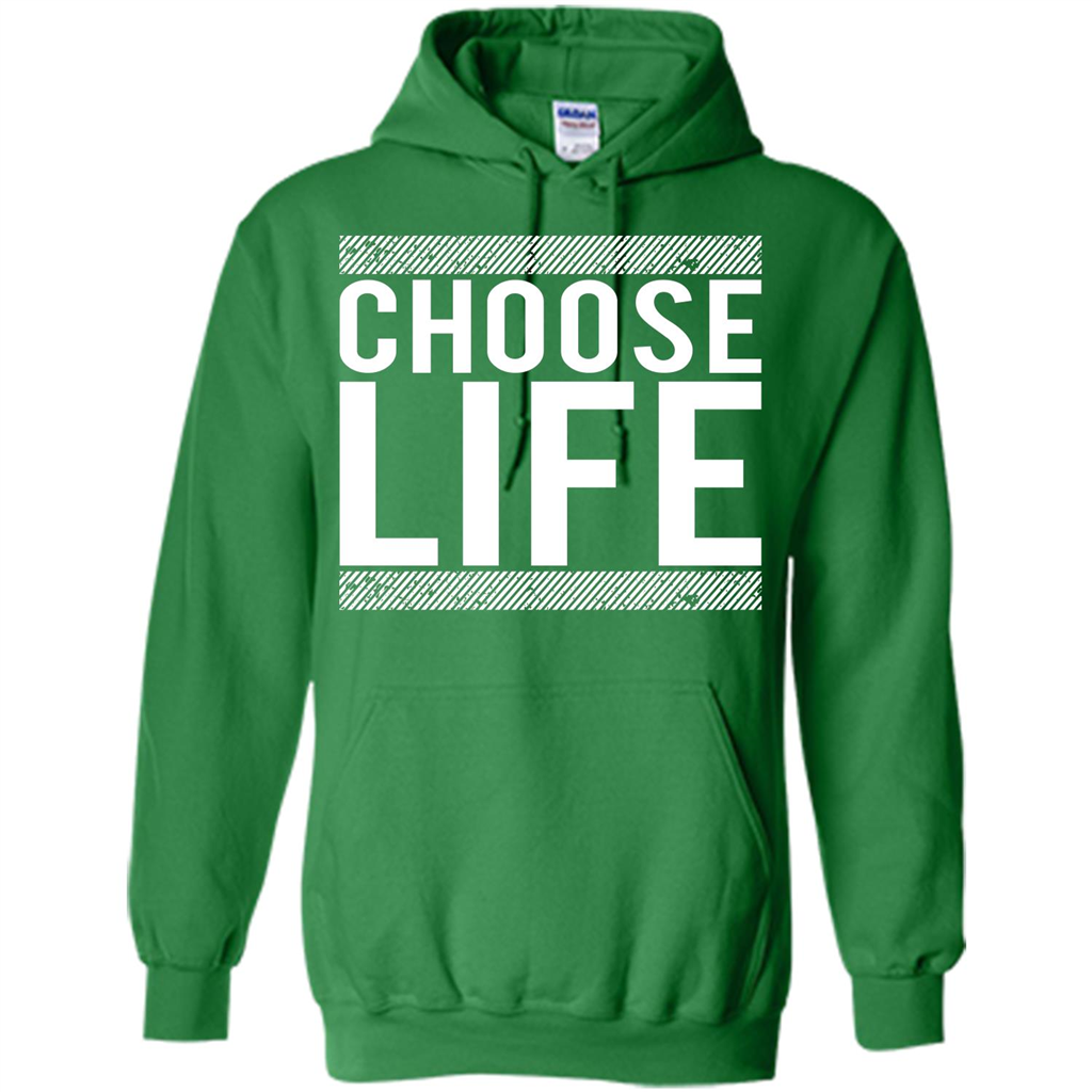 Choose Life T-Shirt Irish Green