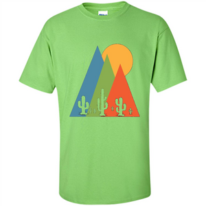 Cactus, Mountain and Sun T-shirt