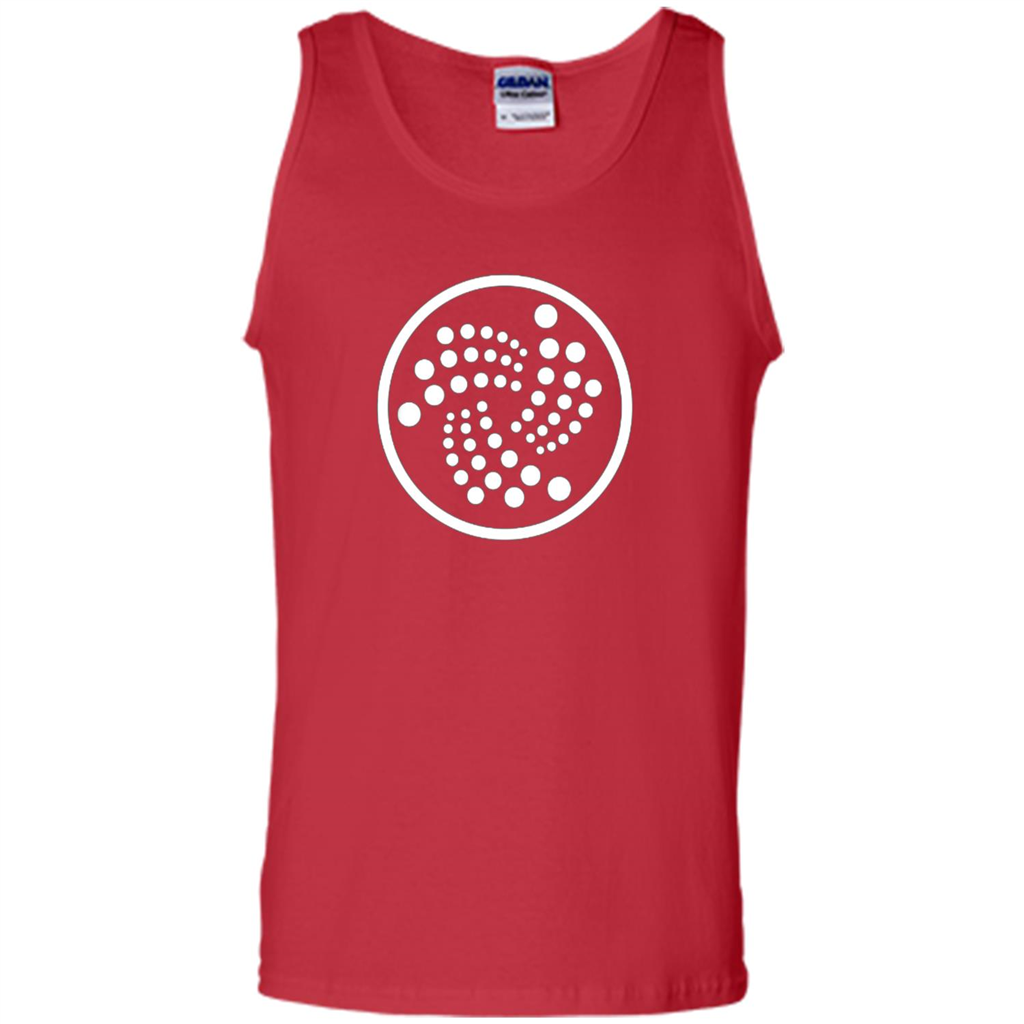 Iota T-Shirt - MIOTA Cryptocurrency Blockchain Token T-shirt Red