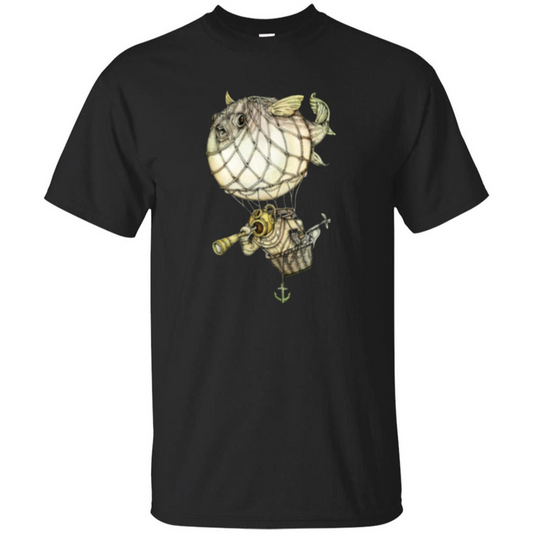 Blowfish T-shirt Captive Balloon T-shirt Black