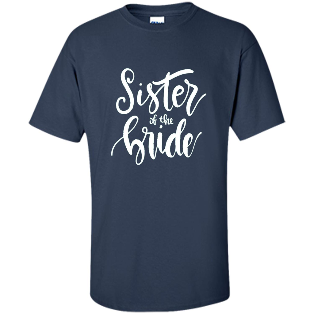 Sister Of The Bride T-shirt Navy