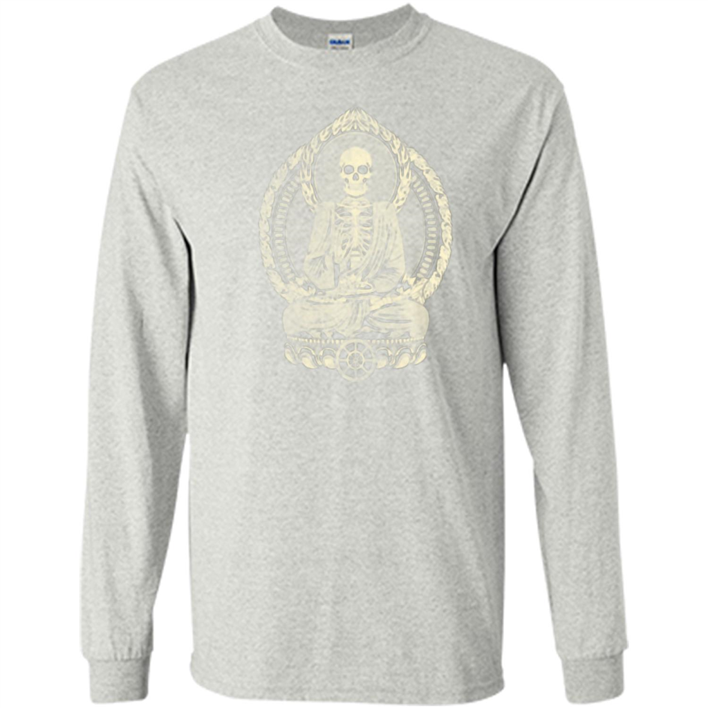 Starving Buddha - Weathered Halftone T-shirt Ash