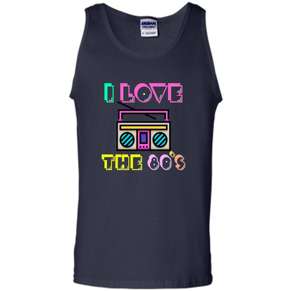 I Love The 80's T-shirt Navy