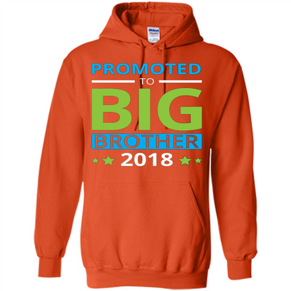 Brothers T-shirt Promoted to Big Brother 2018 T-shirt Orange