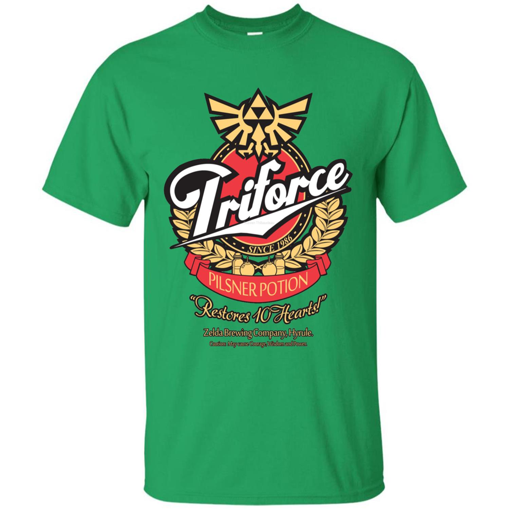 Special Potion Triforce Pilsner Potion T-shirt Irish Green