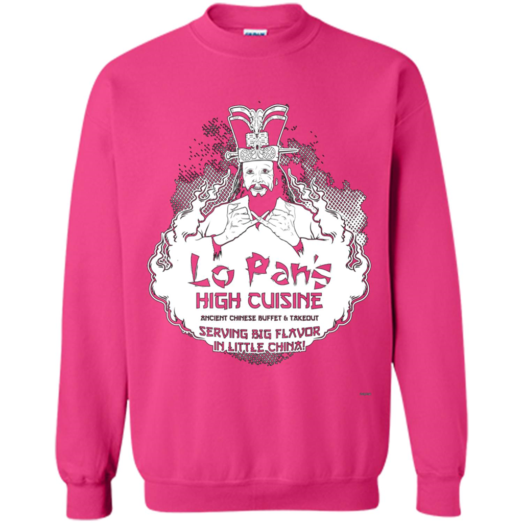 Lo Pan's High Cuisine T-shirt Heliconia