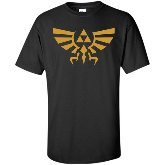 Movies T-shirt Zelda Triforce Black