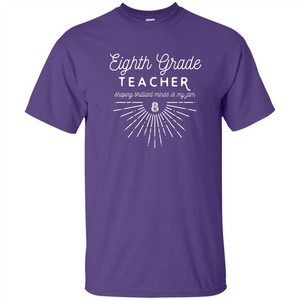 Teacher T-Shirts by F5 Eighth Grade Teacher T-shirt