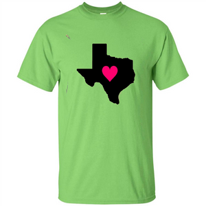 Texas - My Heart Is In Texas T-shirt