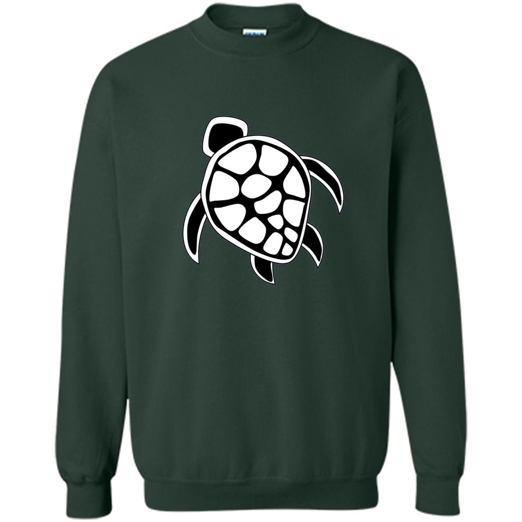 Save the Sea Turtles T-shirt Forest Green