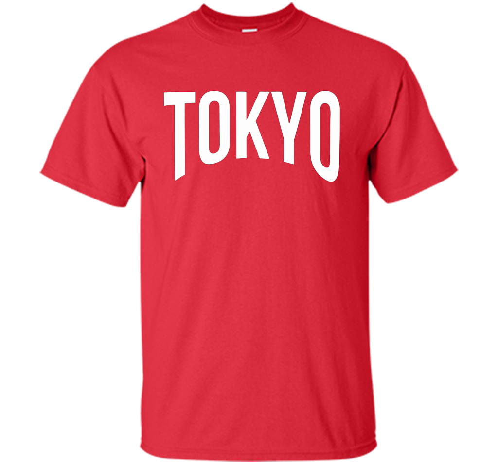 Dicky Ticker Tokyo T-shirt Japan Japanese 2020 t-shirt Red