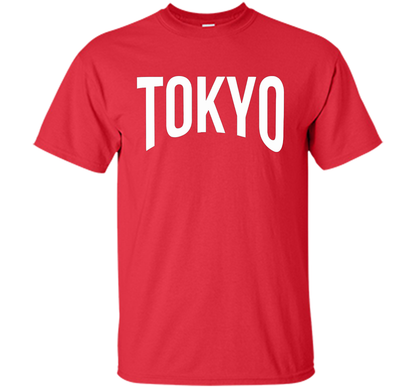 Dicky Ticker Tokyo T-shirt Japan Japanese 2020 t-shirt Red
