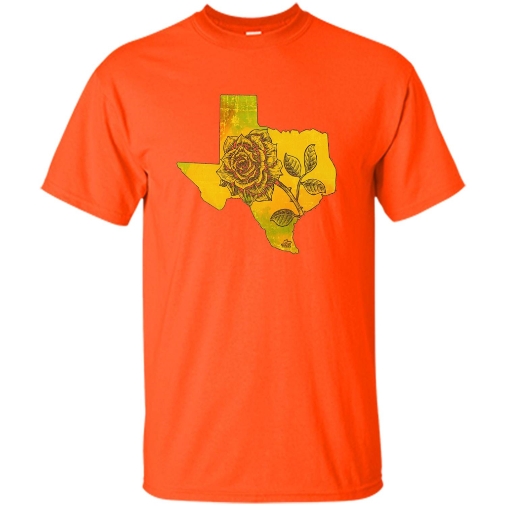 Yellow Rose Of Texas T-Shirt Orange