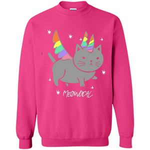 Funny Meowgical Cat Unicorn T-shirt For Cat Lover