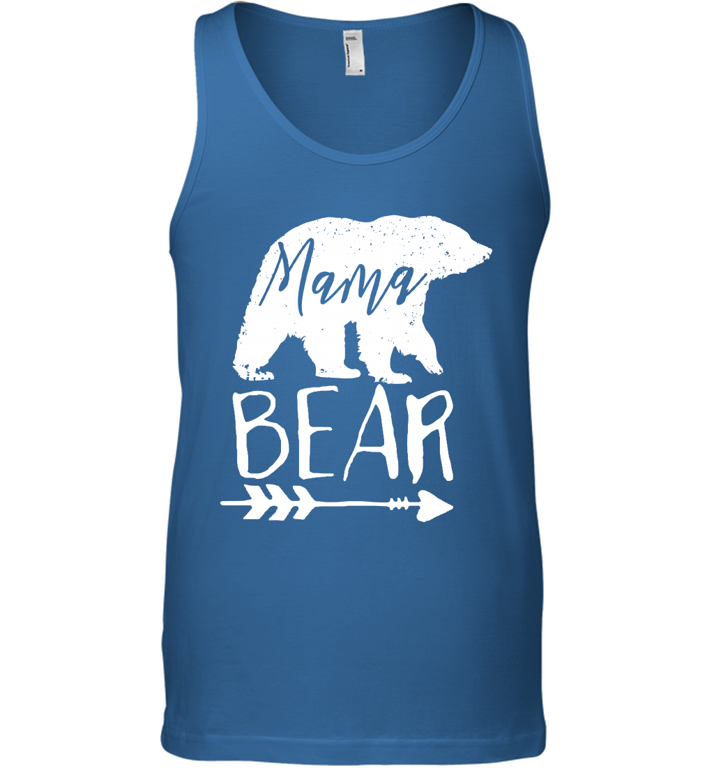 Mama Bear Shirt Tank Top Tank Top Royal