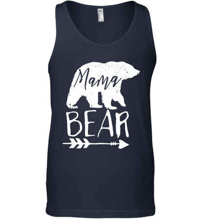 Mama Bear Shirt Tank Top Tank Top Navy
