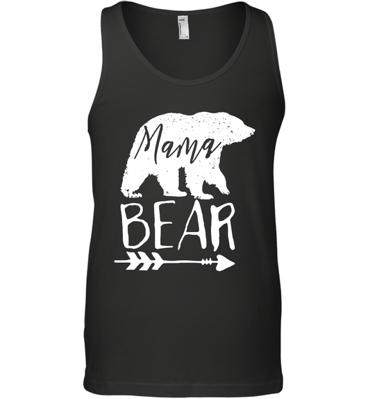 Mama Bear Shirt Tank Top Tank Top Black
